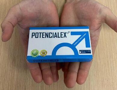 Фото упаковки Potencialex, досвід застосування капсул